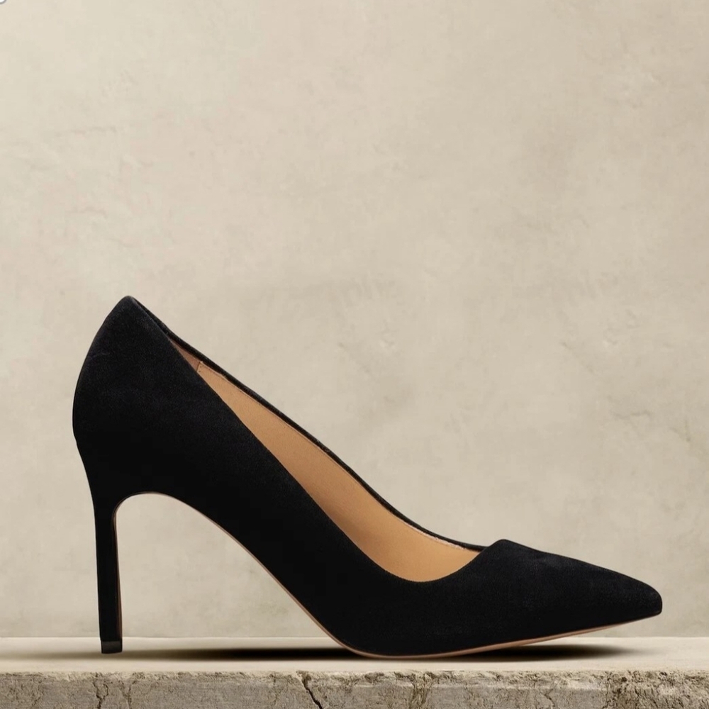 BNIB Banana Republic Arden Suede Black P7mp In 10M N9 Longer In Stock $220